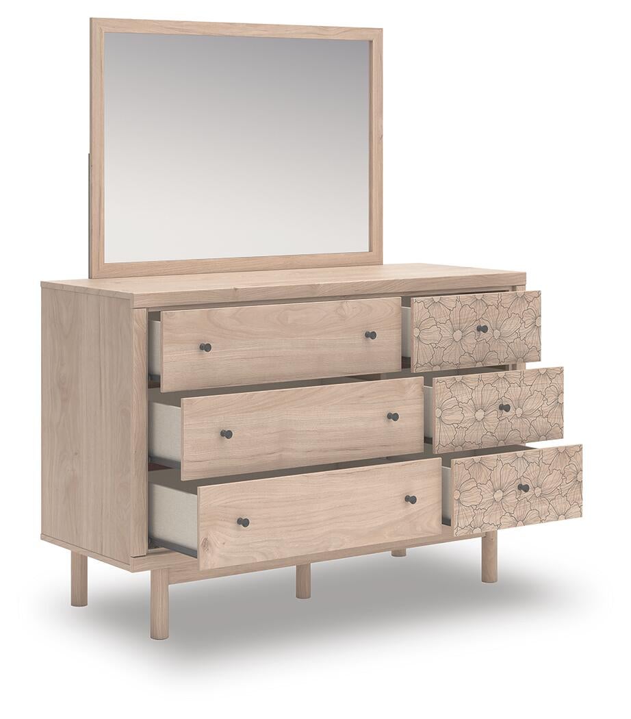 Shapella Dresser and Mirror