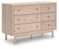 Shapella Six Drawer Dresser