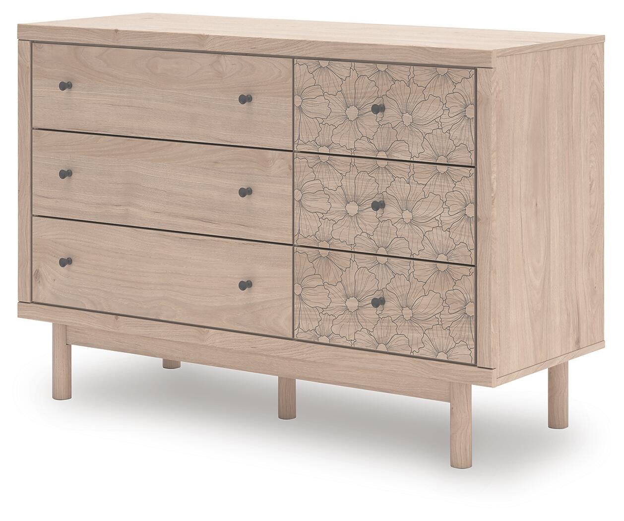 Shapella Six Drawer Dresser