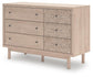 Shapella Six Drawer Dresser