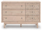 Shapella Six Drawer Dresser