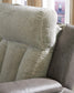 Stately Check PWR Recliner/ADJ Headrest