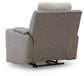 Stately Check PWR Recliner/ADJ Headrest