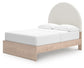 Shapella Full Upholstered Panel Bed