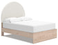 Shapella Full Upholstered Panel Bed