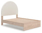 Shapella Full Upholstered Panel Bed