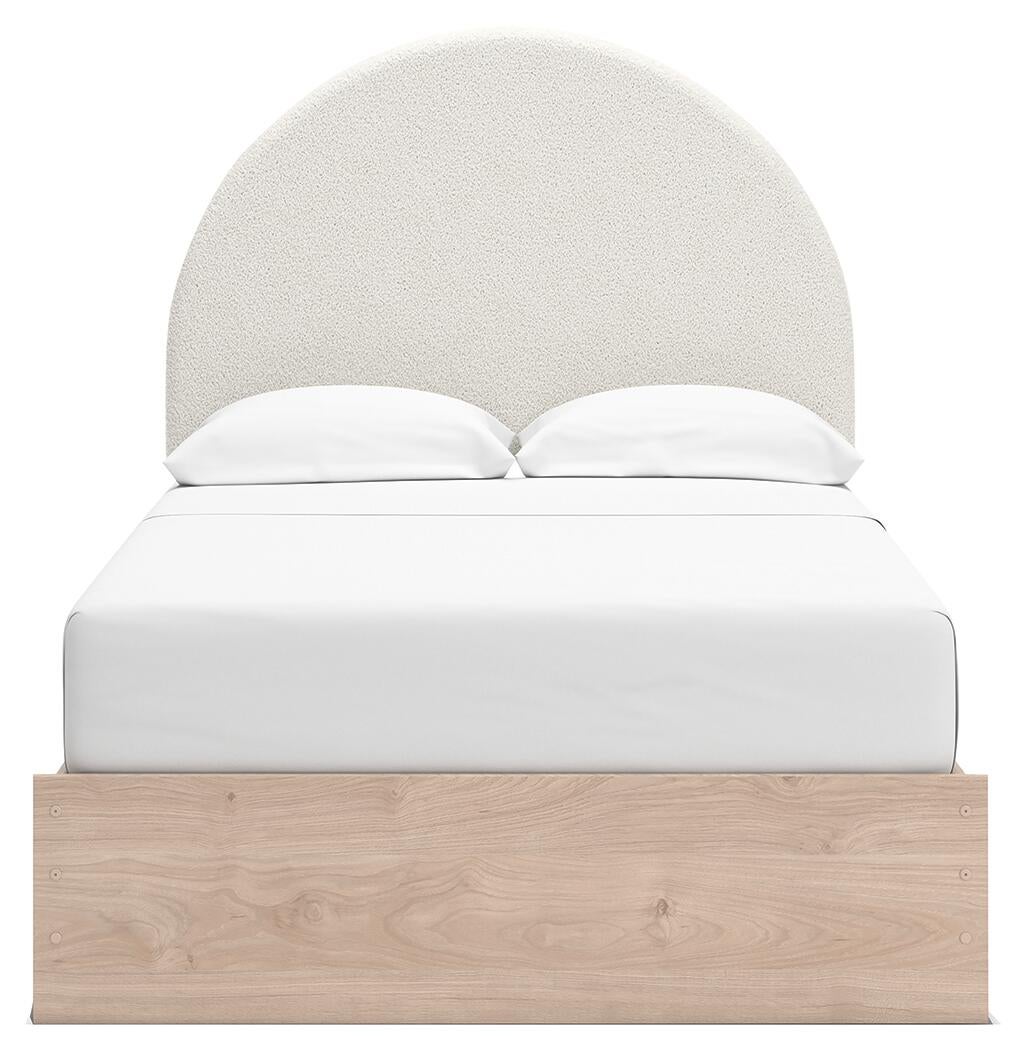 Shapella Full Upholstered Panel Bed