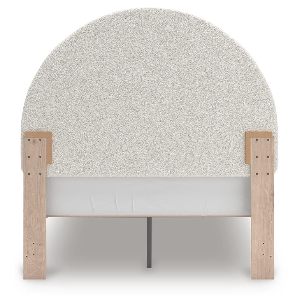 Shapella Full Upholstered Panel Bed