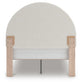 Shapella Full Upholstered Panel Bed