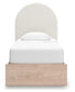 Shapella Twin Upholstered Panel Bed