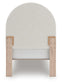 Shapella Twin Upholstered Panel Bed