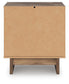 Zadilyn Two Drawer Night Stand