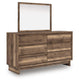 Zadilyn Dresser and Mirror