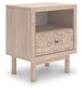 Shapella One Drawer Night Stand