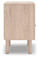 Shapella One Drawer Night Stand