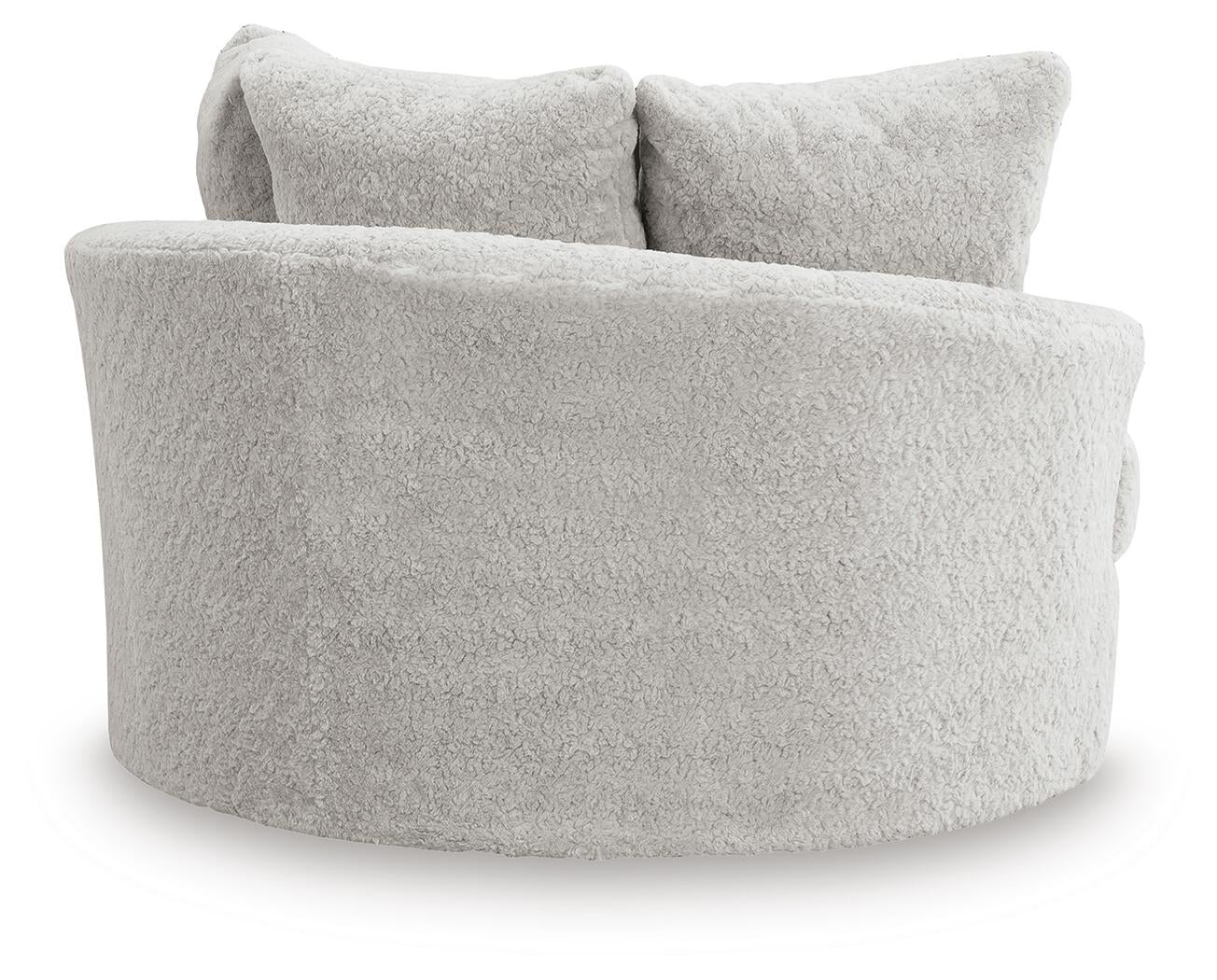 Snodoodle Oversized Swivel Accent Chair