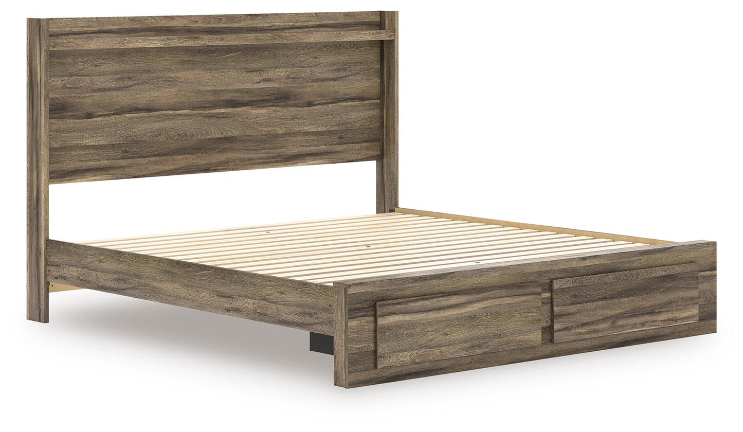 Baystorm King Panel Storage Bed