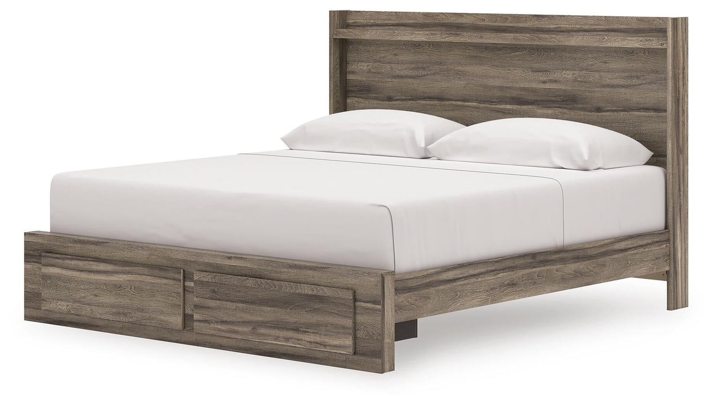 Baystorm King Panel Storage Bed