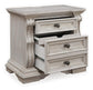 Andonhall Three Drawer Night Stand