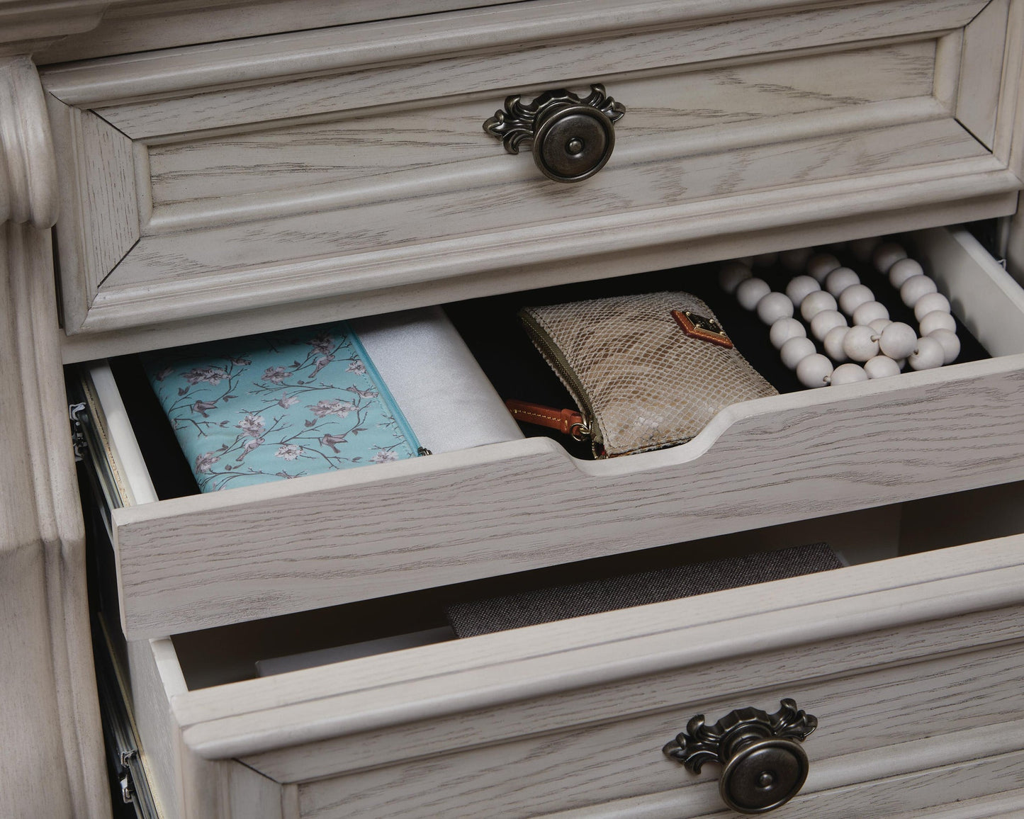 Andonhall Three Drawer Night Stand