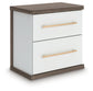 Mazilar Two Drawer Night Stand