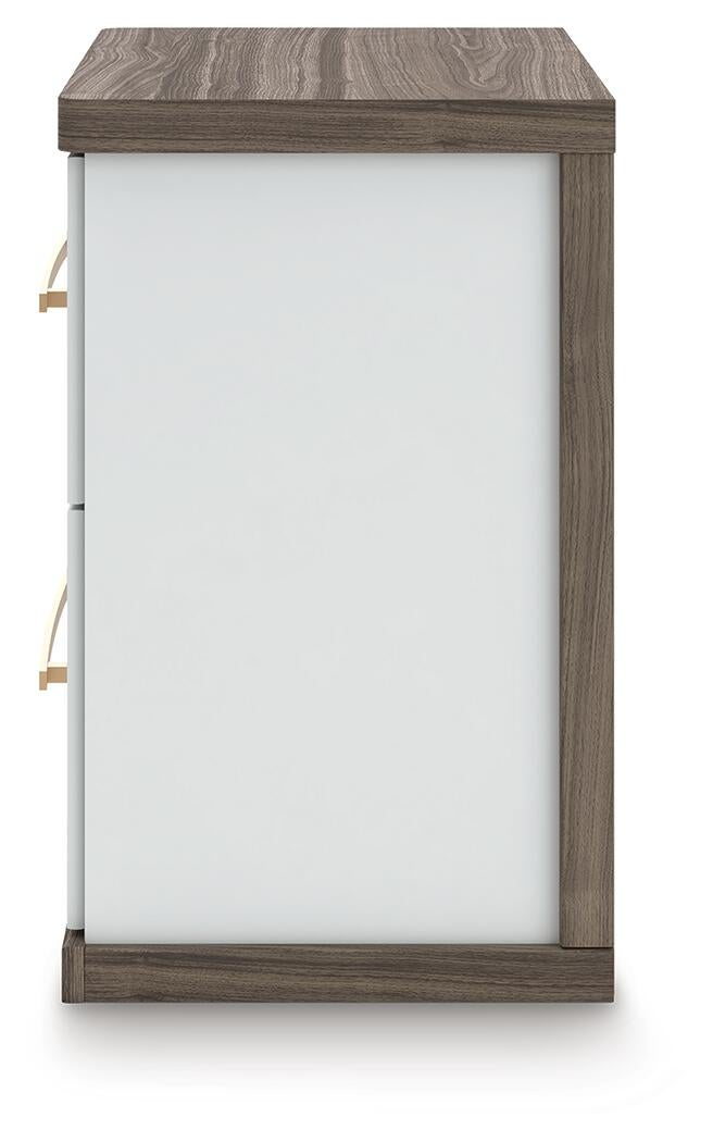 Mazilar Two Drawer Night Stand