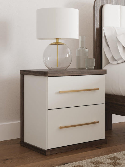 Mazilar Two Drawer Night Stand