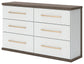 Mazilar Six Drawer Dresser