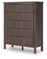 Cadmori Five Drawer Wide Chest