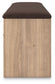 Hollymount Bedroom UPH Storage Bench