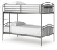 Hilletran Twin/Twin Bunk Bed w/Ladder