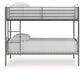 Hilletran Twin/Twin Bunk Bed w/Ladder