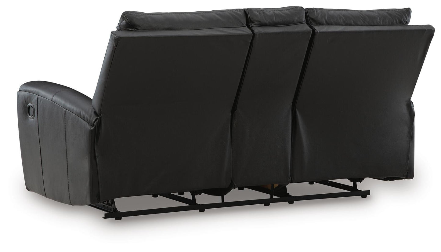 Danemere DBL Rec Loveseat w/Console