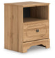 Galletyn One Drawer Night Stand