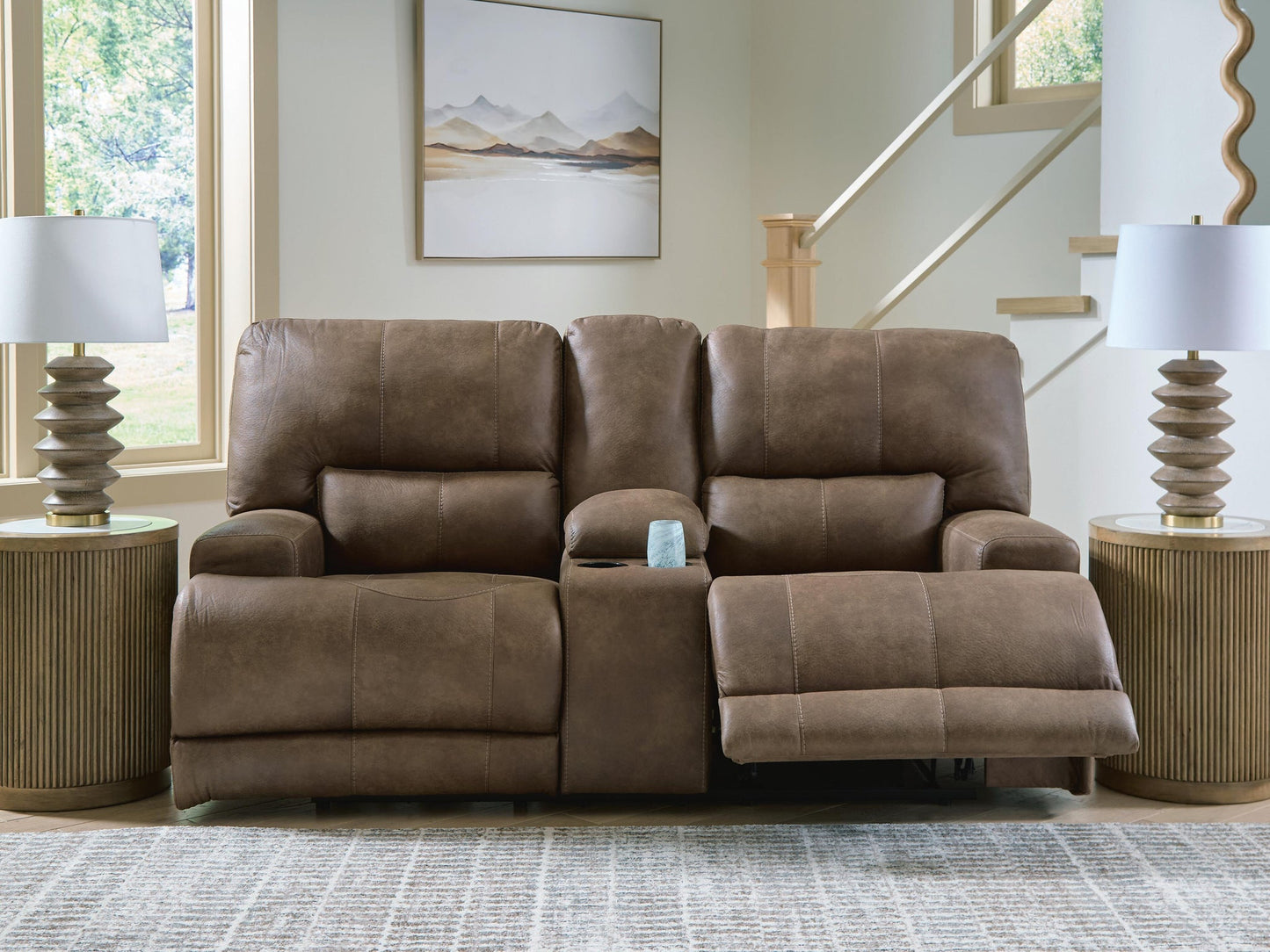Time-Piece PWR REC Loveseat/CON/ADJ HDRST