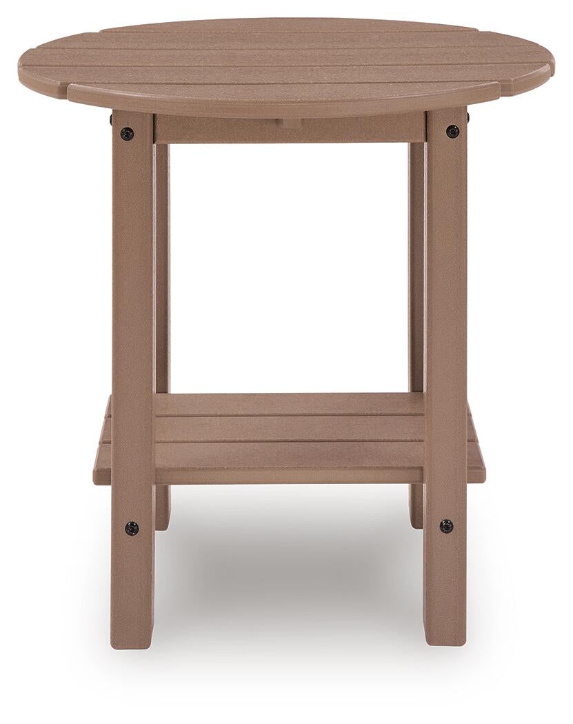 Cliffs Beach Oval End Table