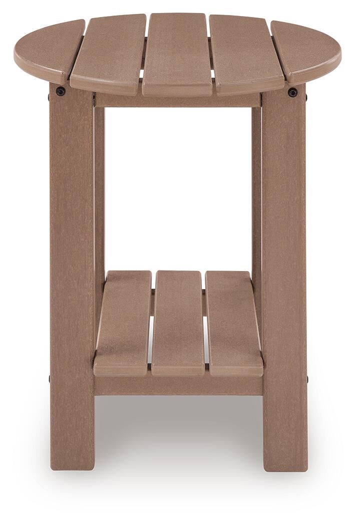 Cliffs Beach Oval End Table