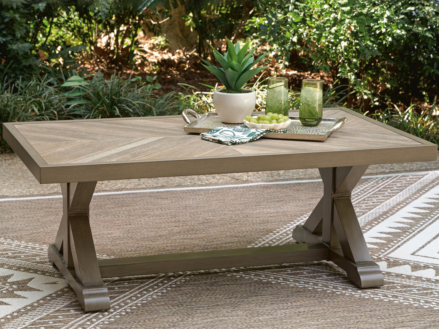 Revare Beach Rectangular Cocktail Table