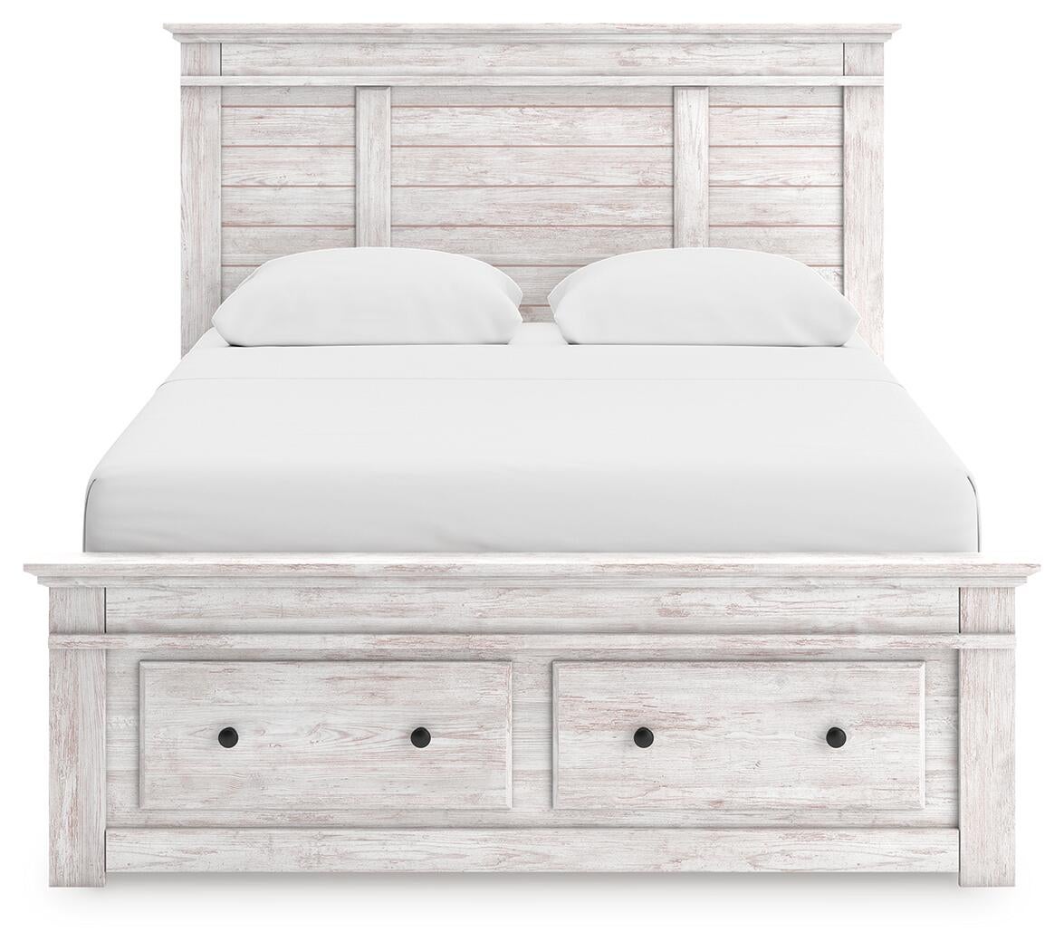 Fenderport Queen Panel Storage Bed