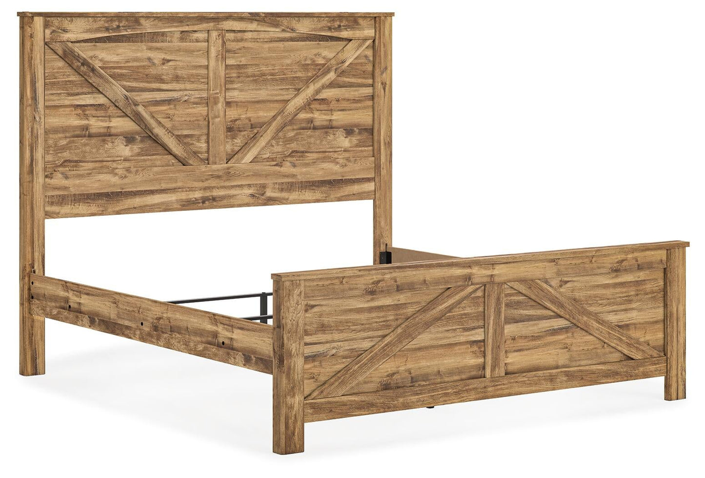 Branstony King Crossbuck Panel Bed
