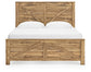 Branstony King Crossbuck Panel Bed