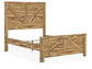Branstony Queen Crossbuck Panel Bed