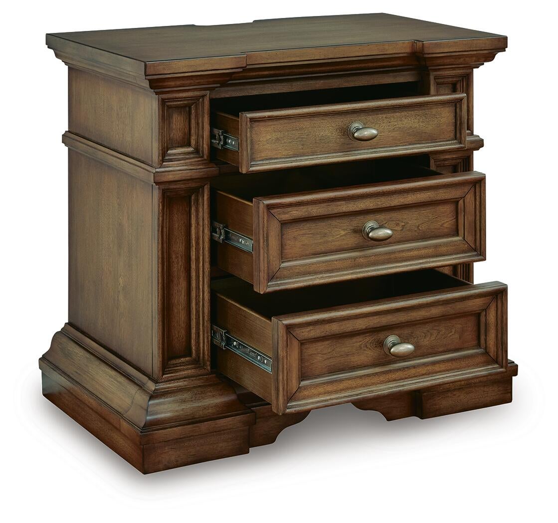 Channley Three Drawer Night Stand