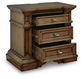 Channley Three Drawer Night Stand