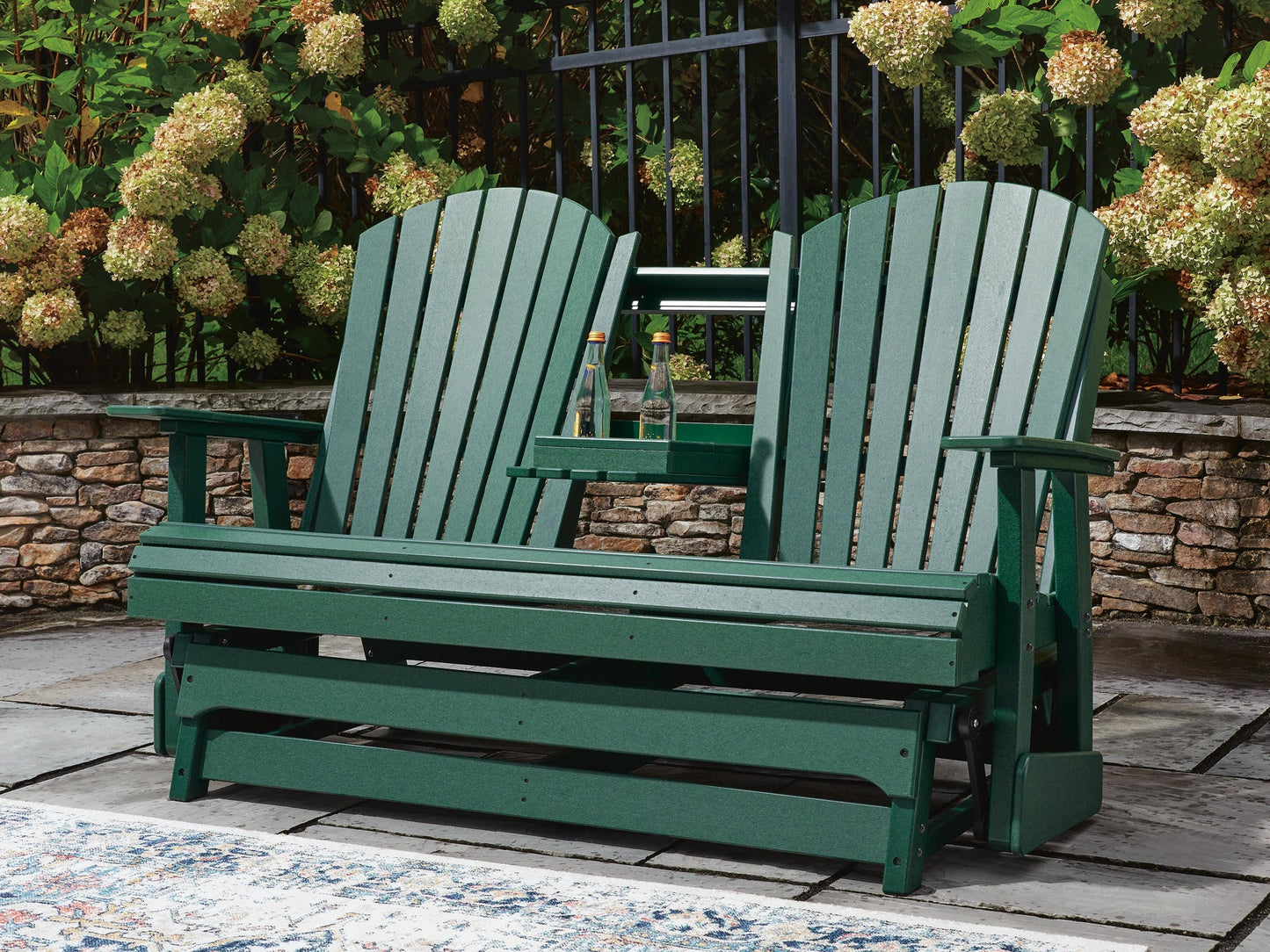 Hyland Wave Loveseat Glider