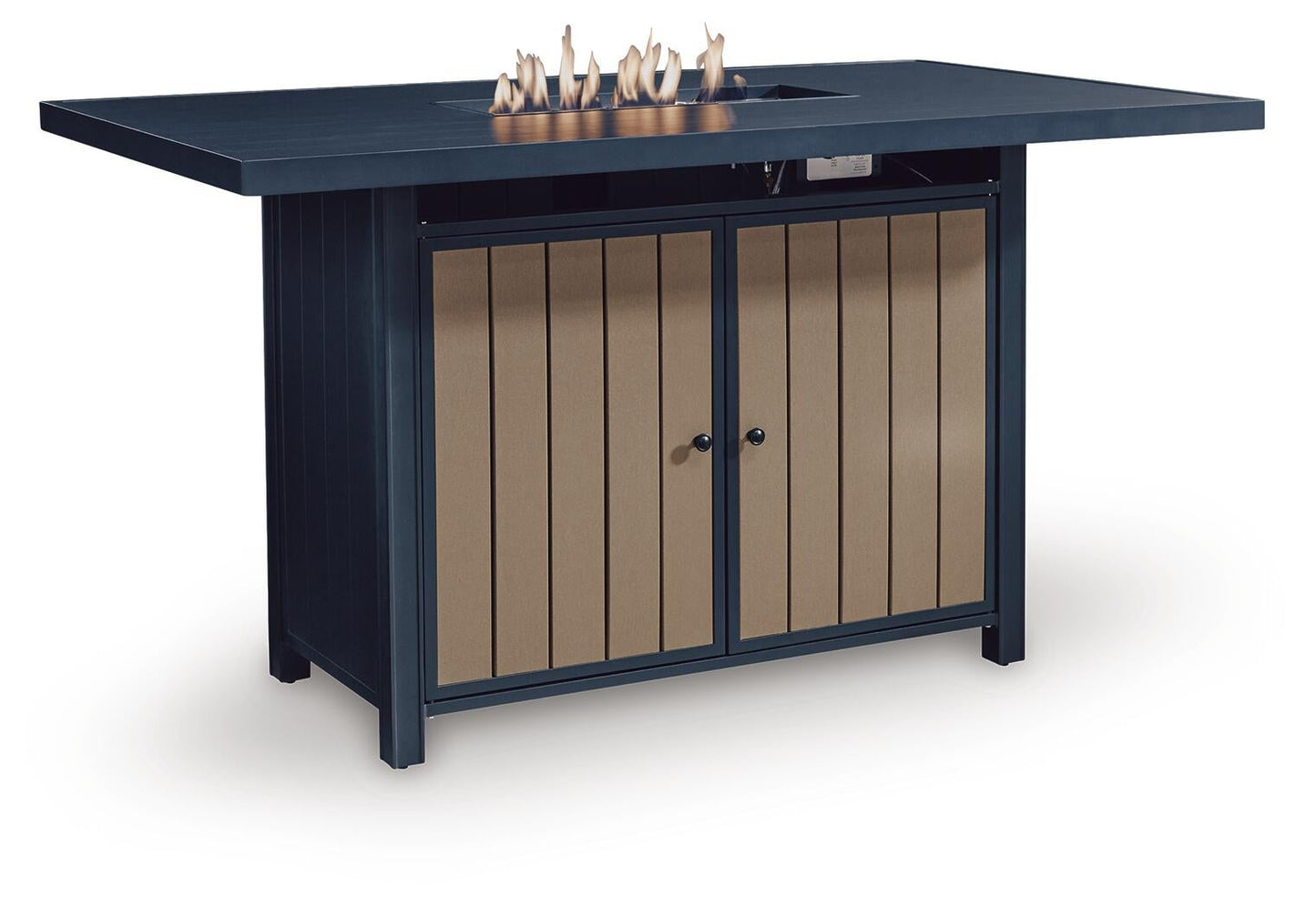 Mabry Shores RECT Bar Table w/Fire Pit