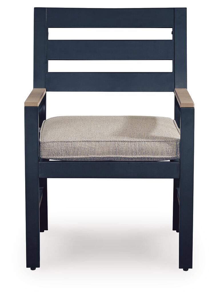 Mabry Shores Arm Chair With Cushion (2/CN)