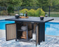 Mabry Shores RECT Bar Table w/Fire Pit