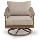 Francis Beach Swivel Lounge w/ Cushion