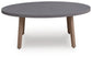 Francis Beach Oval Cocktail Table